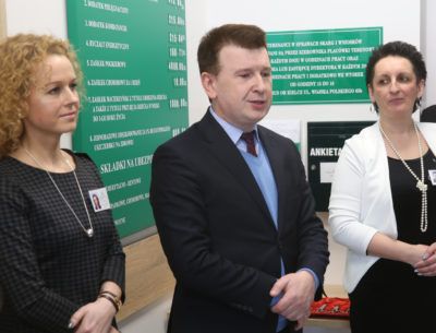 Otwarcie nowej siedziby Kasy Rolniczego Ubezpieczenia Społecznego w Ostrowcu Świętokrzyskim